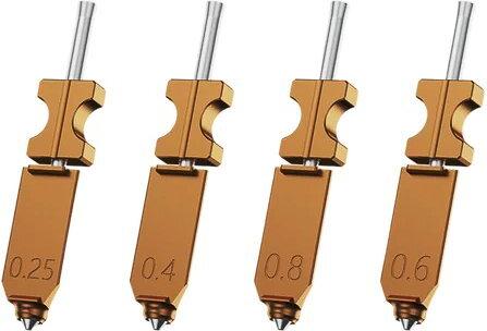 Flashforge AD5X Nozzle Assembly Kit 0.25-0.8 for 3D Printer - 1000 g