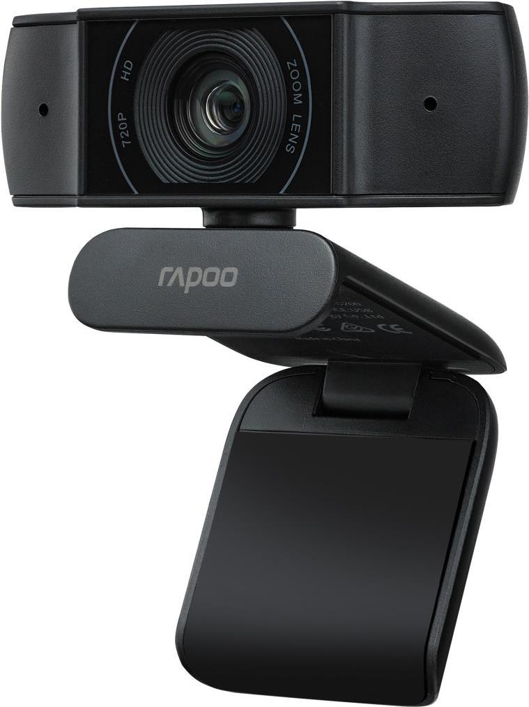 Rapoo XW170 Webcam 1280 x 720 Pixel USB 2.0 black (00192418)