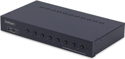 StarTech.com 8-Port HDMI KVM Switch - 4K 60Hz - Rack Mount Kit (R8AH202-KVM-SWITCH) w/1U