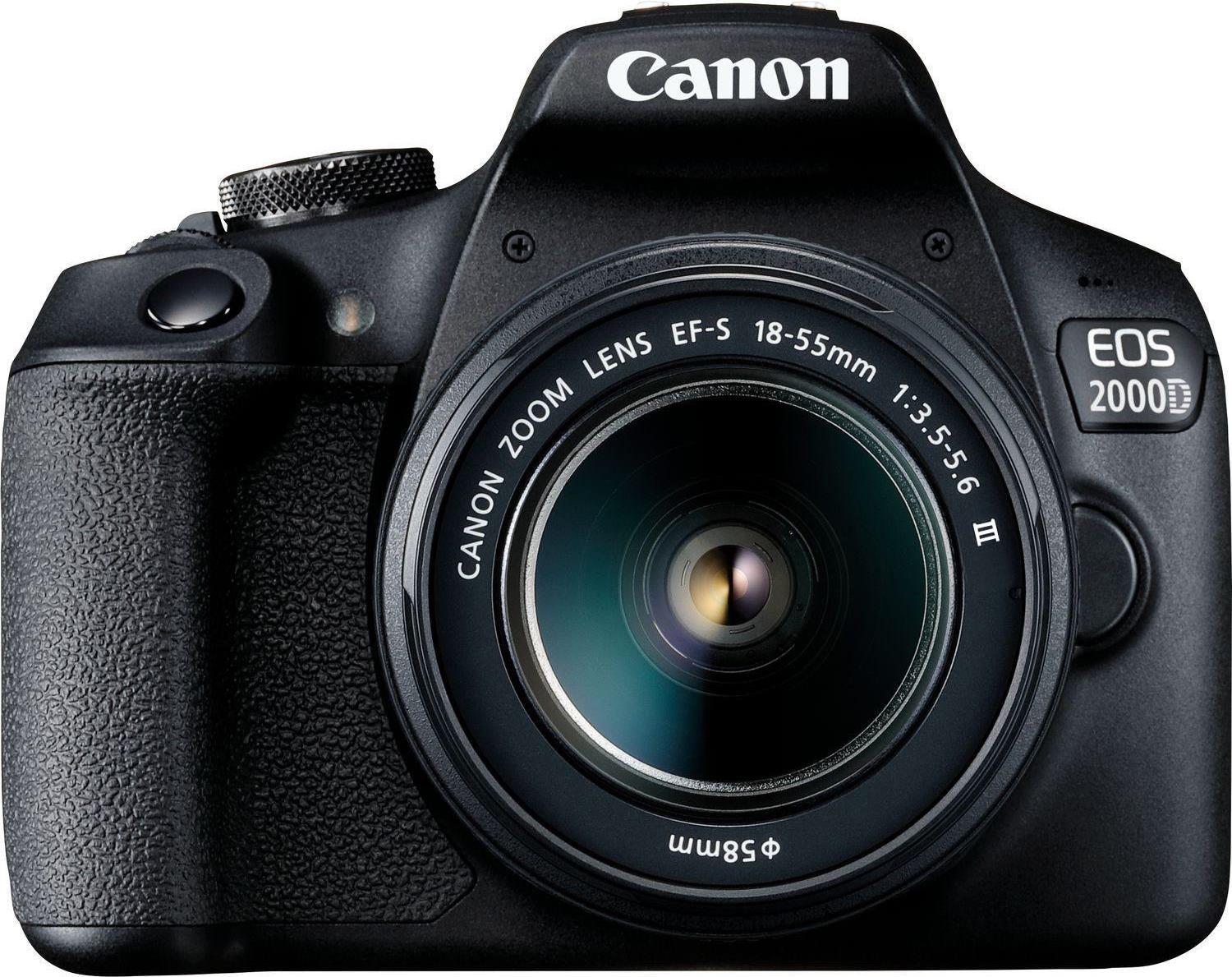 Canon EOS 2000D DSLR Camera with 18-55 mm Lens