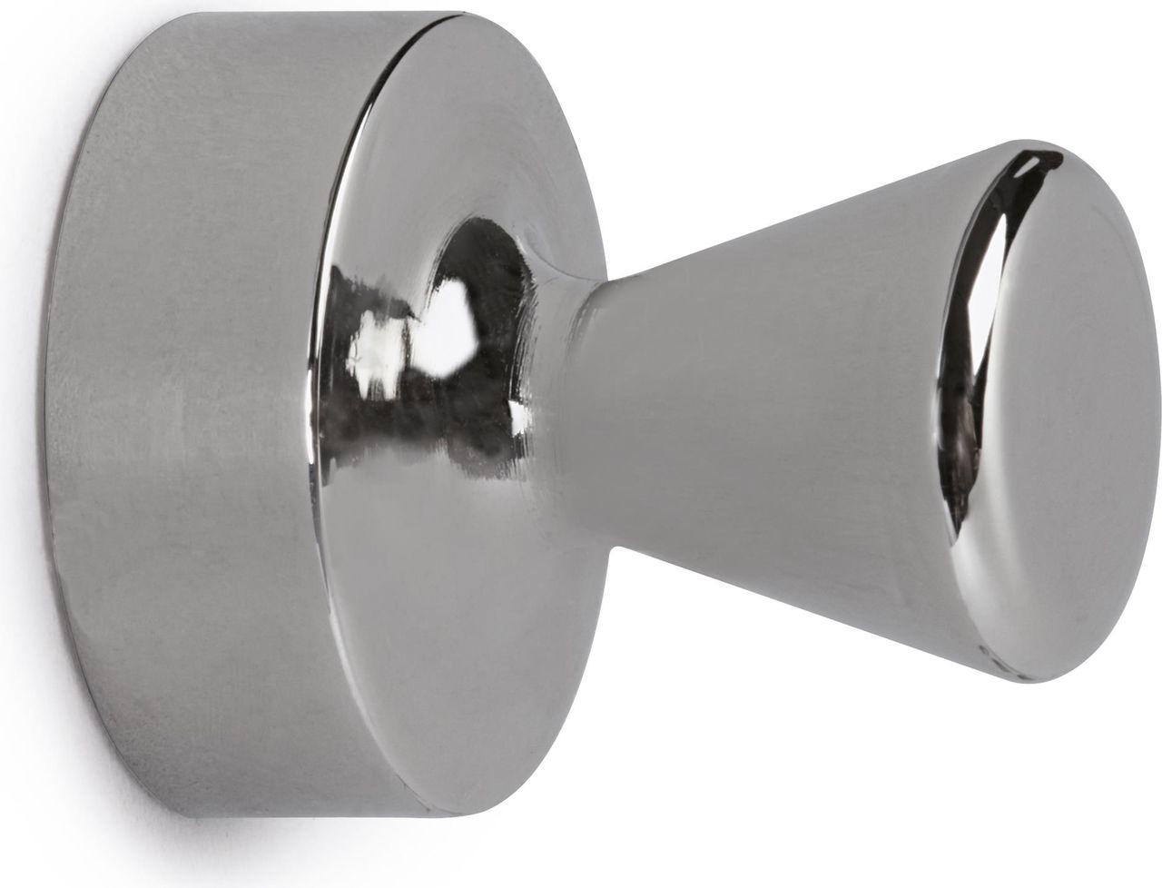 MAUL Neodymium Cone Magnet, 15 mm Diameter, Nickel, 7 kg Holding Force, 1 Piece, 61687 96