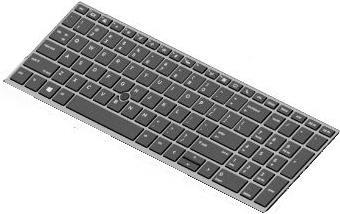 HP L14366-BG1 Backlit Keyboard - Switzerland - EliteBook 850 G5