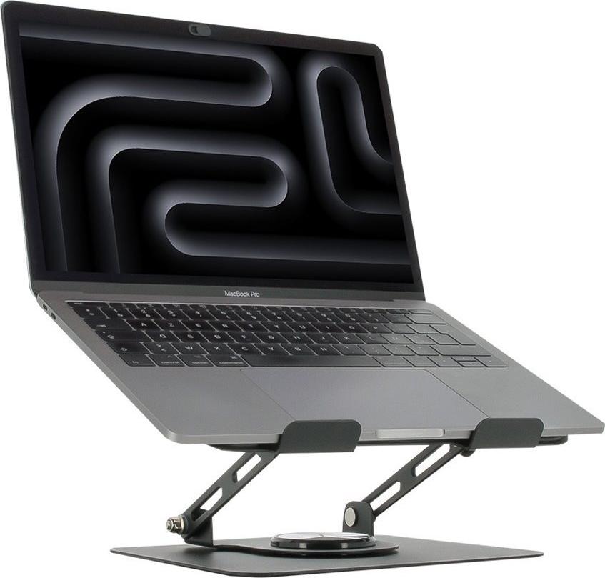 Mobilis Ergonomic Laptop Stand with 360° Rotating Base (001390)
