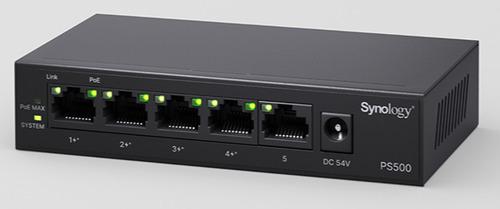 SYNOLOGY PS500 5-PORT-GIGABIT POE+-SWITCH (PS500)