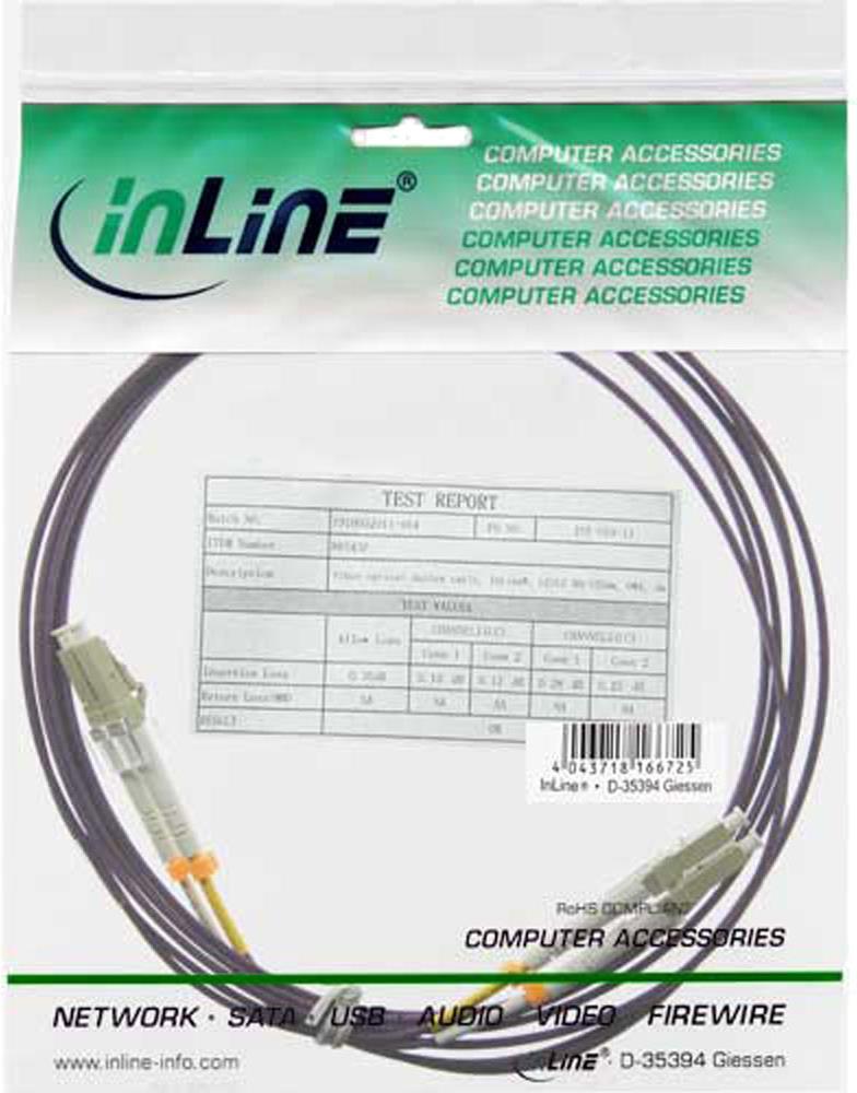 InLine Patch Cable SC Multi-Mode (M) to SC Multi-Mode (M) 50.0 m OM4