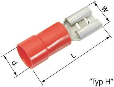 Lapp L-RA 48 H - Red - Female - Straight - Brass - Polyamide (63101040)