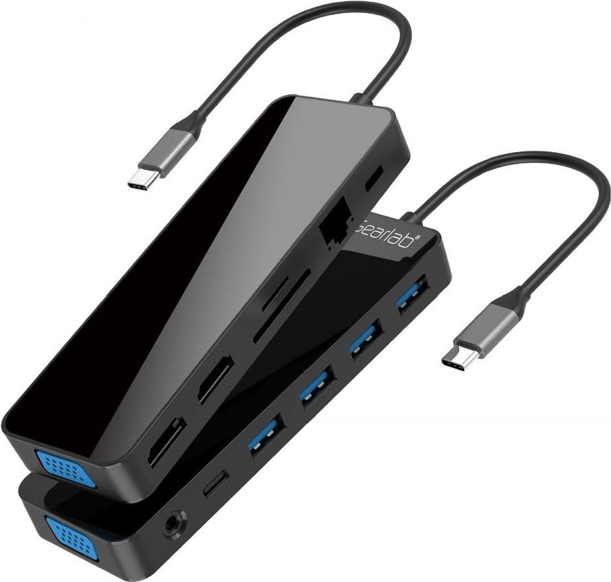 Gearlab GLB235470 Laptop Docking Station & Port Replicator Black (GLB235470)