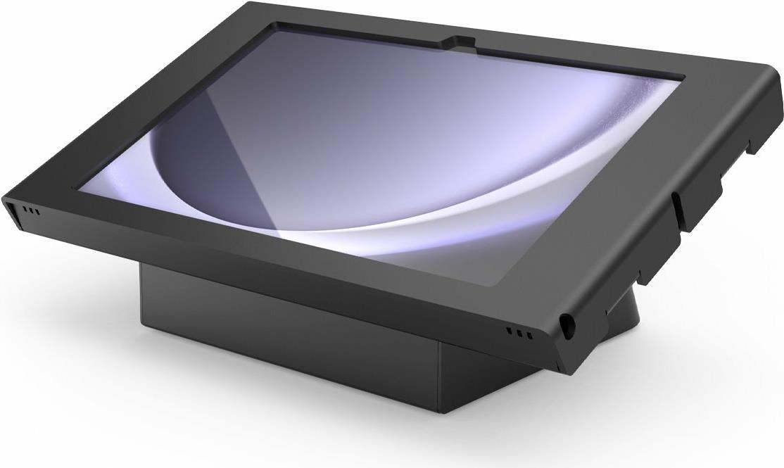 Compulocks Surface GO 1-4 Gen Apex Enclosure AV Conference Capsule Black - Mounting Kit (Enclosure, Capsule) - for Tablet - Lockable - Metal Frame - Black - Wall Mount, Table Mount - for Microsoft Surface Go, Go 2, Go 3, Go 4 for Business (341B510APXB)