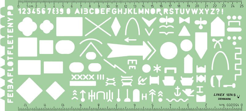 LINEX 1374S NATO Military Symbols Template - 100413079