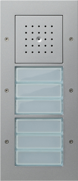 GIRA Audio-Intercom System Aluminium 126865