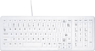 Active Key MedicalKey AK-C7000 Wireless Keyboard - 2.4 GHz - German - White (AK-C7000F-FU1-W/GE)