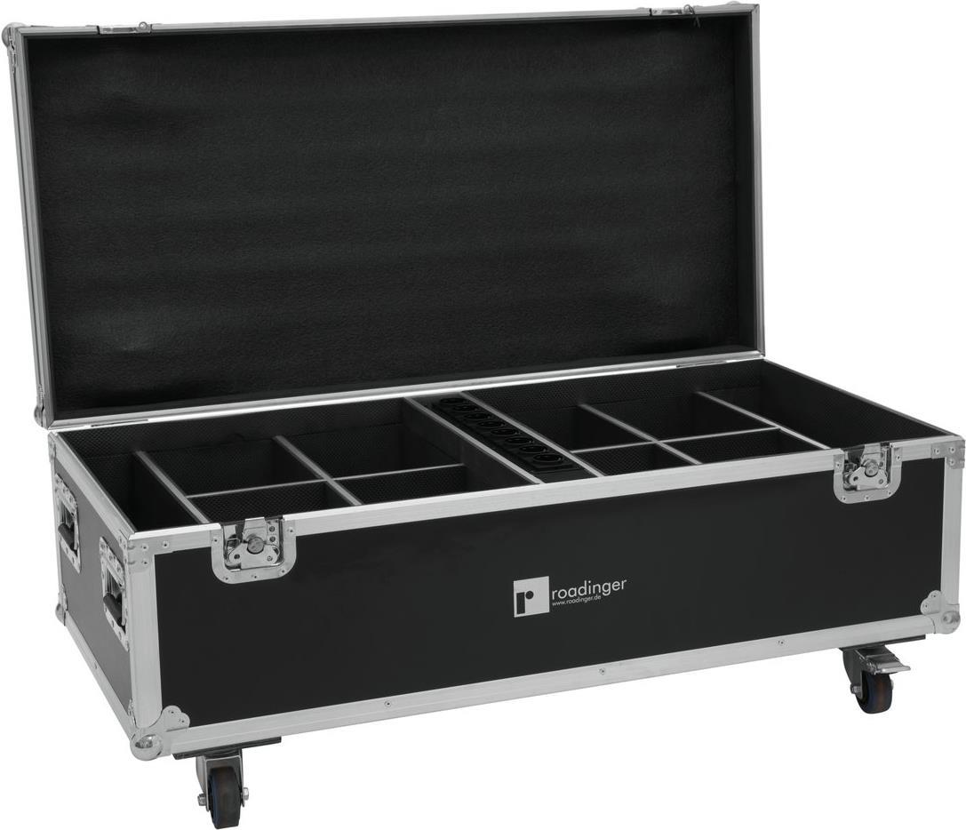 ROADINGER Flightcase 8x AKKU IP PAR 7 QCL WDMX with Charging Function (31005183)