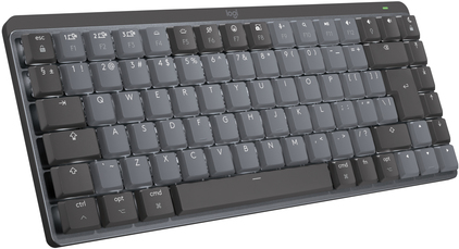 Logitech Master Series MX Mechanical Mini for Mac - Wireless Keyboard - Backlit - QWERTY - Space Gray
