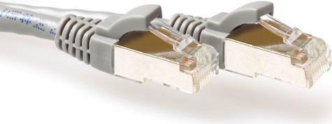 ACT CAT6A Patch Cable - 30 m - LSZH S/FTP - Grey - Snagless RJ45 FB7030