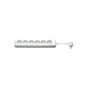 MicroConnect 6-Way Power Strip - 3.0 m - White (GRU0063WA)