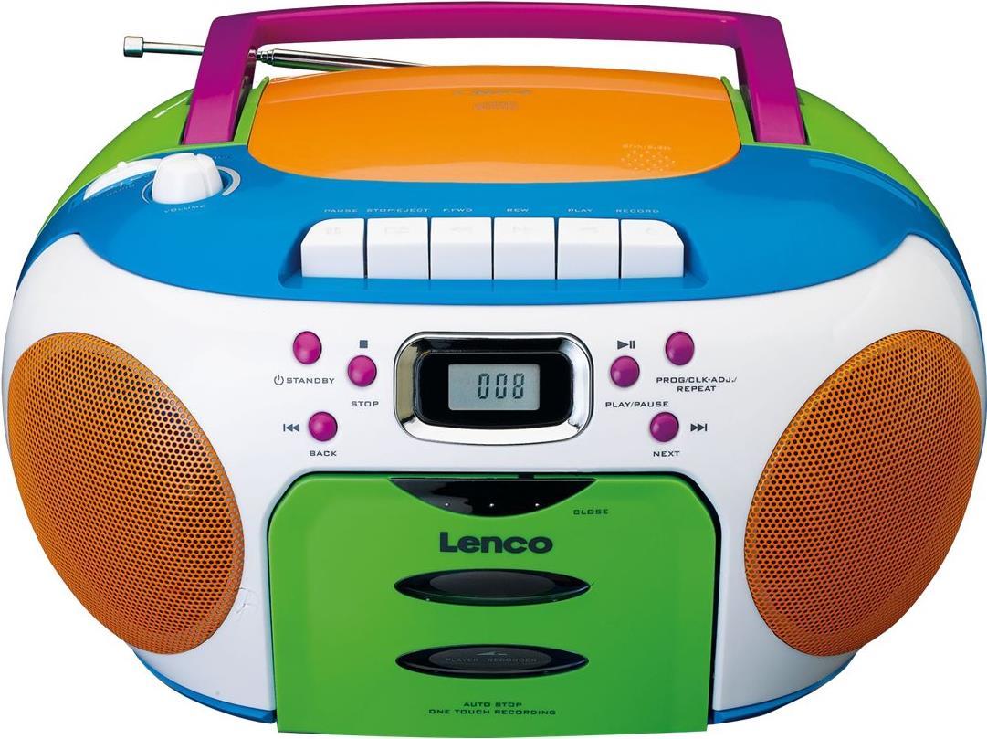 Lenco SCD-971 - Ghettoblaster - 2.4 Watt - Multicolor