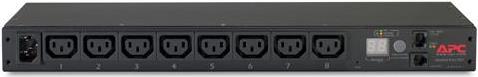 APC Rack PDU Metered 1U 10A 230V (8)C13 (AP7820B)