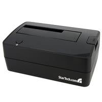 StarTech.com USB 3.0 SATA Hard Drive Docking Station for 2.5/3.5" - Black (SATDOCKU3S) 3.0-Speicherstation