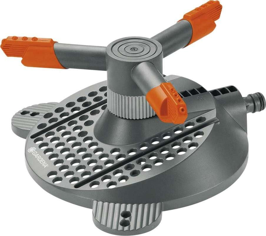 Gardena 2060-20 Circular Water Sprinkler Black - Orange (2060-20)