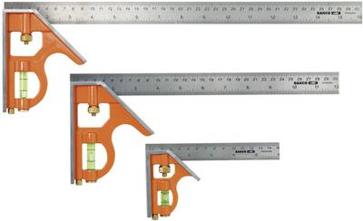 Bahco CS300 Combination Square - 300 mm - Steel