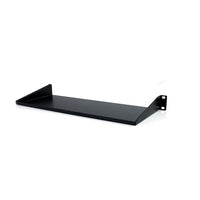 StarTech.com 1HE Universal 48.30 cm (19") Server Rack Shelf - Max. 15 kg - Black - 1U (CABSHELF1U)