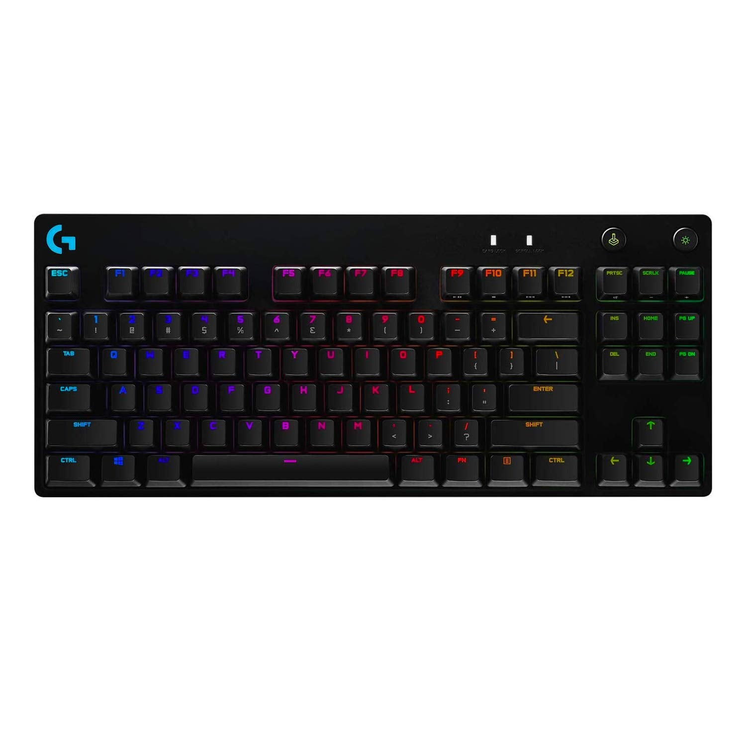 Logitech G PRO - Gaming Keyboard - USB - QWERTY US International - Black