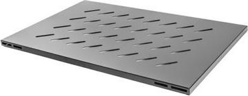 LANBERG 19" Shelf 1U 480.5x780mm Max 120 kg Black AK-1016-B