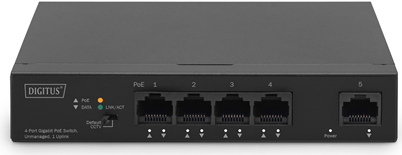Digitus 4-Port Gigabit PoE Switch Unmanaged DN-95330-1