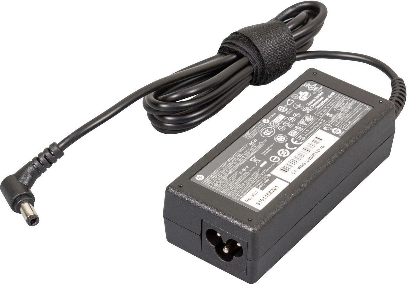 HP 603284-001 Power Adapter 100-240V 65W 19V - Black