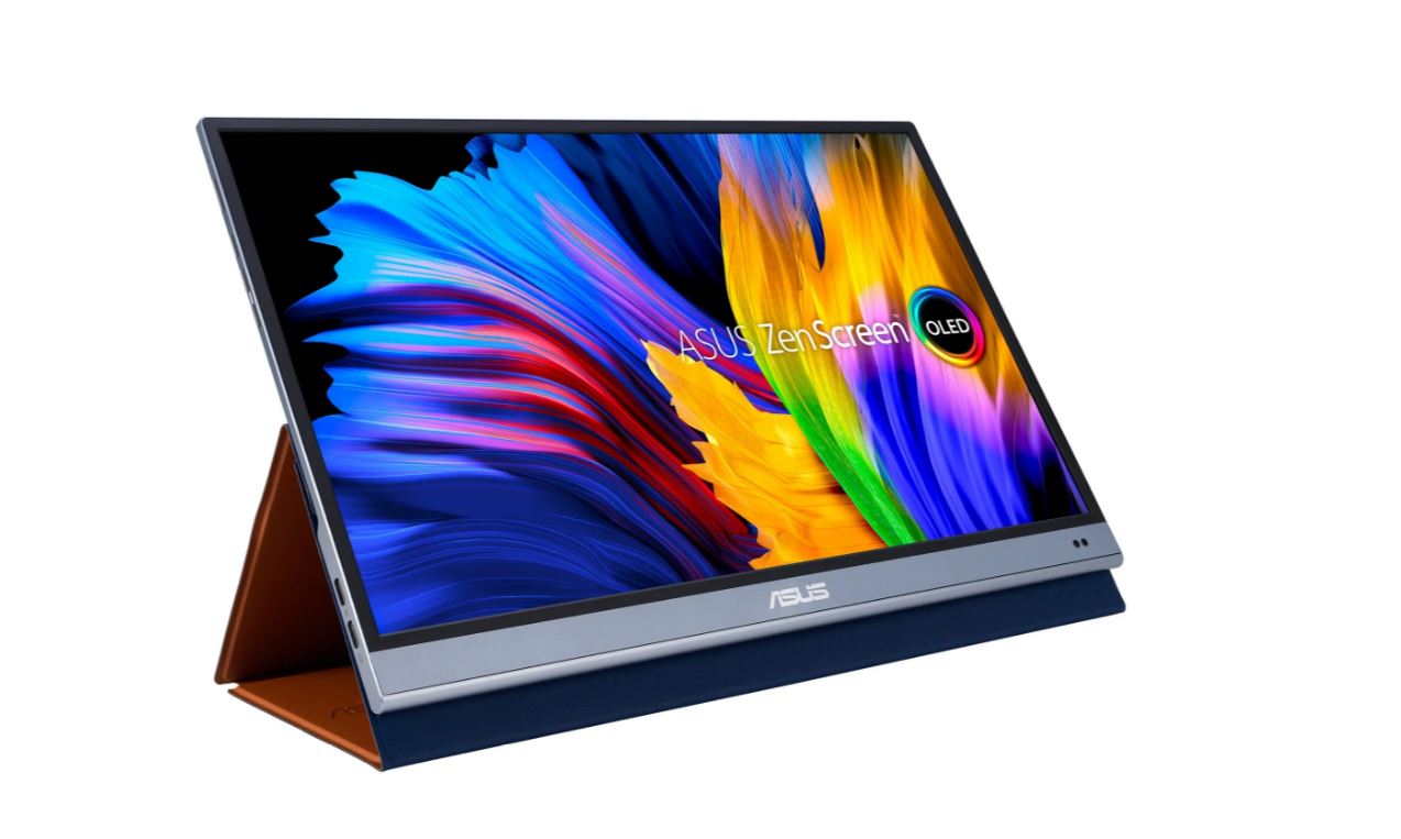 ASUS ZenScreen MQ16AHE 15.6" Full HD OLED Monitor 1920 x 1080 Silver (90LM07SV-B02170)