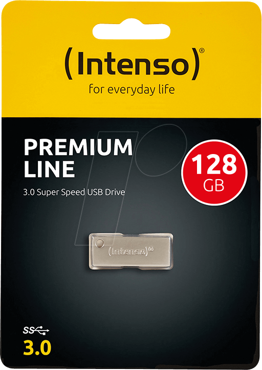 Intenso USB Drive 128 GB USB 3.0 Premium Line - 3534491