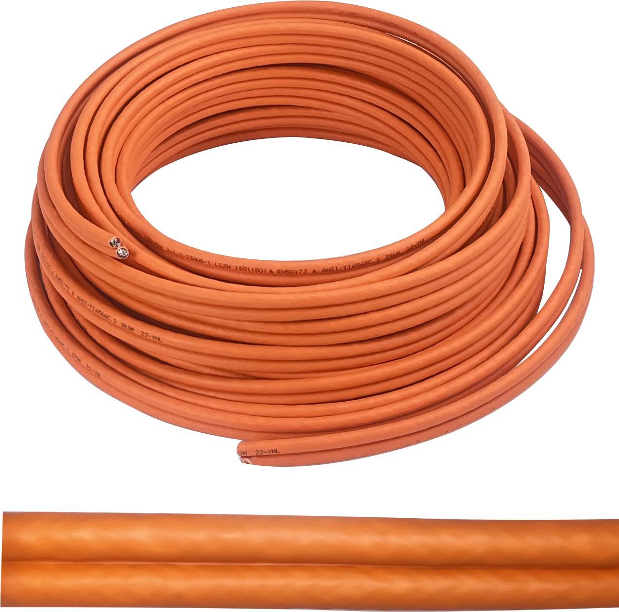 Helos Duplex Installation Cable Cat.7 Raw Cable S/FTP LSZH 500 m Drum