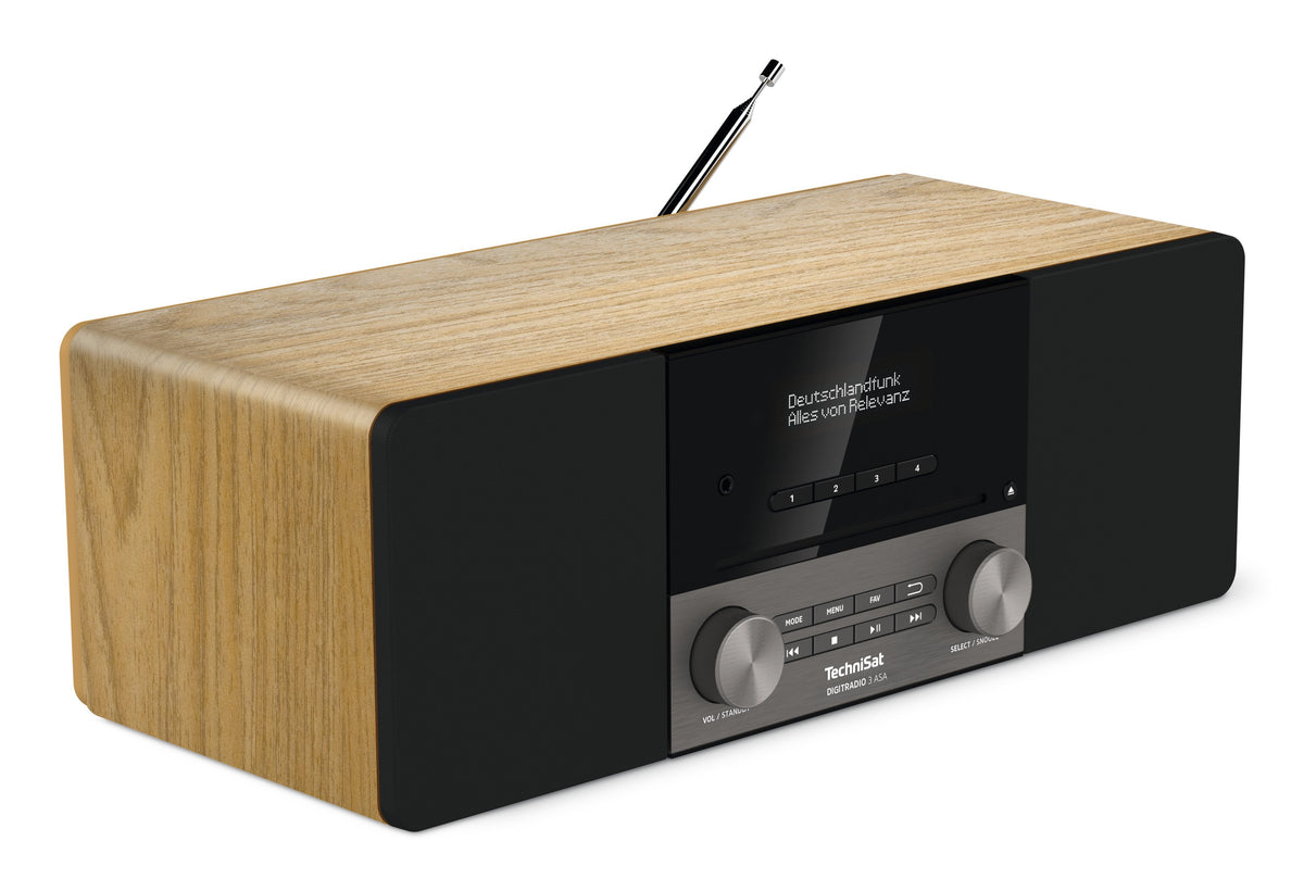 Technisat Design Radio - RDS - Stereo - DAB/DAB+/FM - Bluetooth Audio - 0003/3984