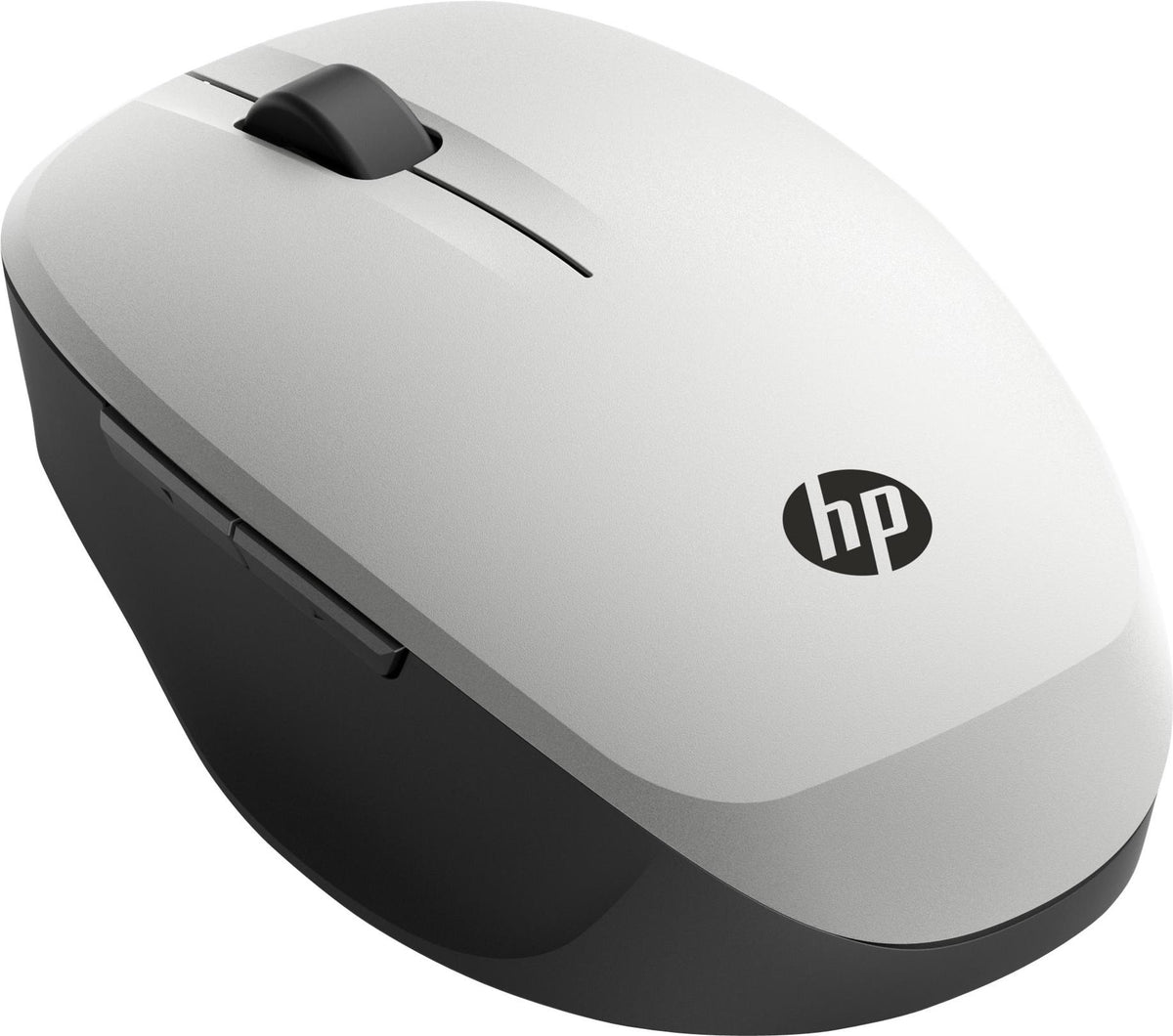 HP Dual Mode Mouse - Optical - Wireless - Bluetooth, 2.4 GHz - Wireless Receiver (USB) - Silver - for OMEN by HP Laptop 16, ENVY Laptop 13, ENVY x360 Laptop, Pavilion Gaming TG01 (6CR72AA#ABB)