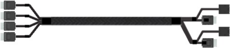 Intel OCuLink Cable Kit AXXCBL625CVCX Internal SAS Cable 62.5 cm
