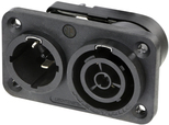 Neutrik NAC3PX-TOP Connector CuSn0.2 Black 2.5 mm²
