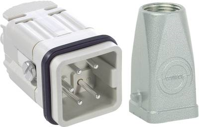 LappKabel Connector Set EPIC®KIT H-A 4 75009614 4 + PE Screws 1 Set 75009614