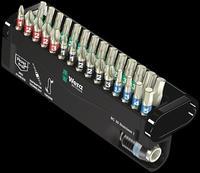Wera 30-piece Bit Set BC Stainless - Phillips, Pozidriv, TORX, Hex - 05071109001 Stainless/30