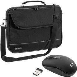 PEDEA Notebooktasche "Fair" 14.1"  (35,8cm) + PC Maus, sw (SET010-66068005)