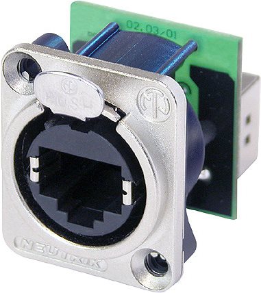 Neutrik etherCON D Series Modular Input RJ-45 NE8FDP