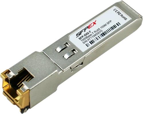 Alcatel-Lucent SFP Transceiver Module 1000Base-T RJ-45 for OmniSwitch 6855-14,6855-24,6855-P14, 6855-U10, 6855-U24 (SFP-GIG-T)