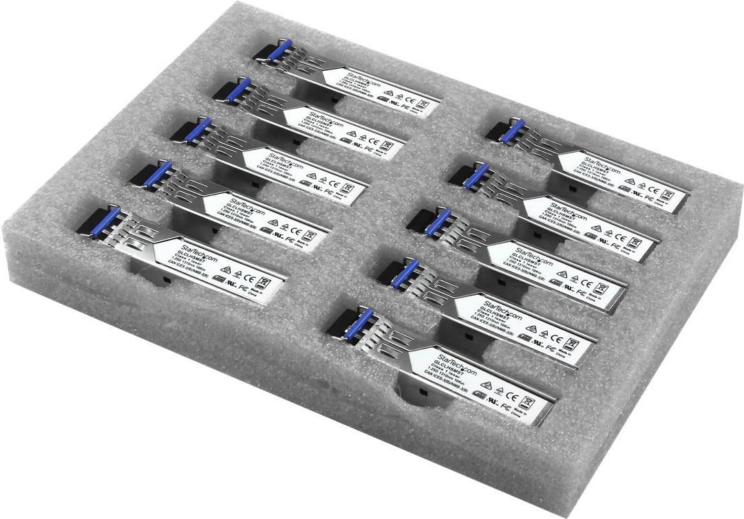 StarTech.com Gigabit Fiber Optic SFP Transceiver Module - Cisco GLC-LH-SM Compatible - 10 km 1000Base-LX 1000Base-LH