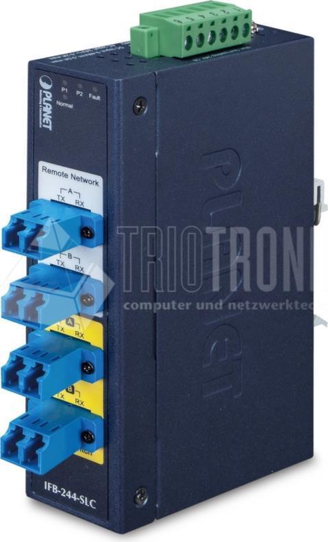PLANET IFB-244-SLC Network Media Converter 1620nm Single Mode - Blue