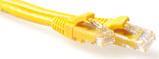 ACT Yellow 20 meter U/UTP CAT6 patch cable snagless with RJ45 connectors. Cat6 u/utp snagless yl 20.00 m (IS8820)