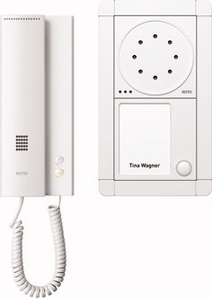 Ritto 1891170 Audio Intercom System White | Model 1891170