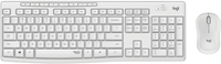 Logitech MK295 Silent Wireless Keyboard and Mouse Set 2.4 GHz Off White