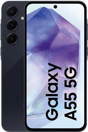 Samsung GALAXY A55 5 G - Dual-SIM - 128GB - Navy - Android 14.0 Smartphone (SM-A556BZKAEEB)