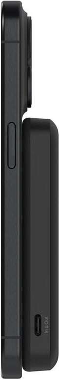Belkin BoostCharge Pro Magnetic Power Bank - 5000 mAh - 15W Qi2 24-pin BPD006BTBK