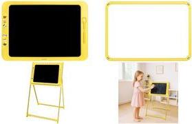 LogiLink LCD Kids Writing & Drawing Board 19 Inch Yellow AA0183