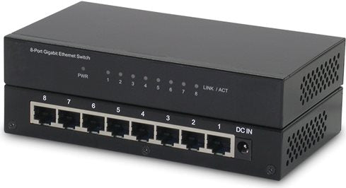ROLINE - Switch - nicht verwaltet - 8 x 10/100/1000 - Desktop (21.14.3521)